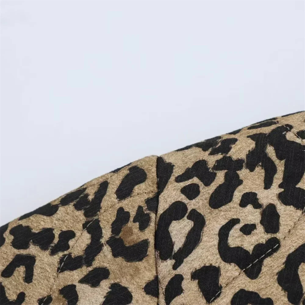 Ingrid - Animal Print Bomberjacken-Serie
