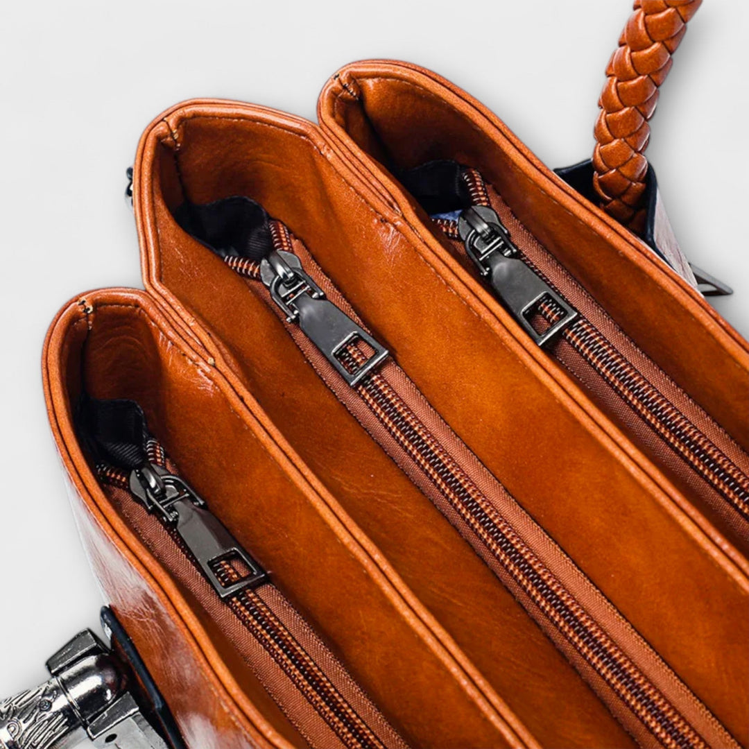 Lyrielle - Elegante Leder-Duffelbag