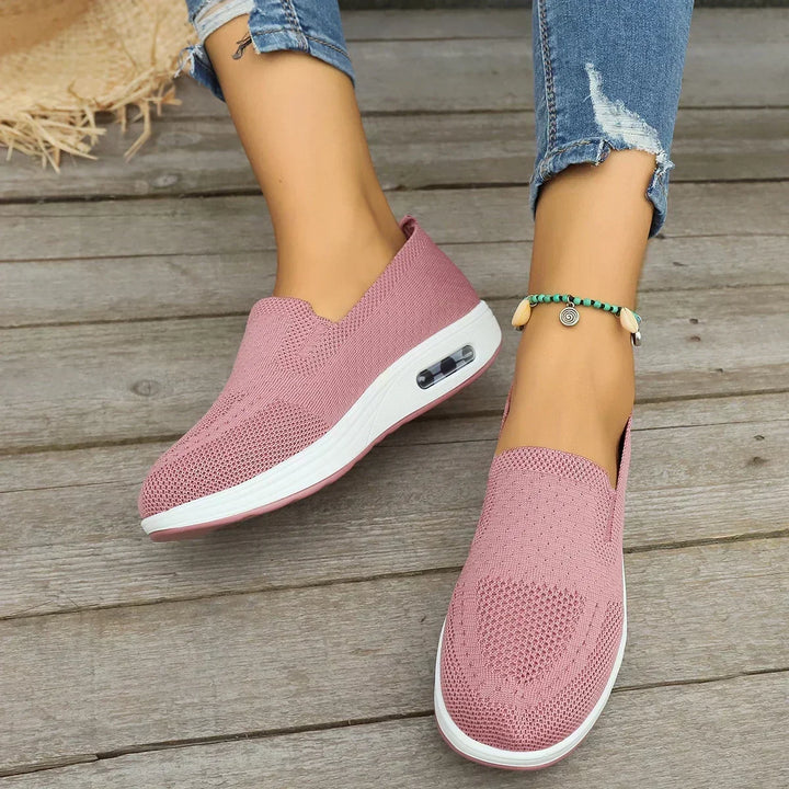 Trixie - Plateau-Sneaker aus Mesh