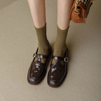 Lumerra - Retro Mary Jane Flats