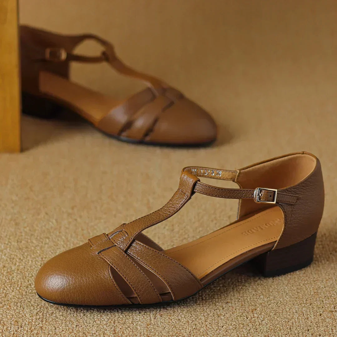 Orvanna - Mary Jane T-Steg Flats
