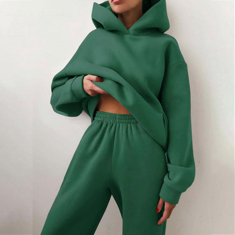 Modisches Damen-Jogging-Set