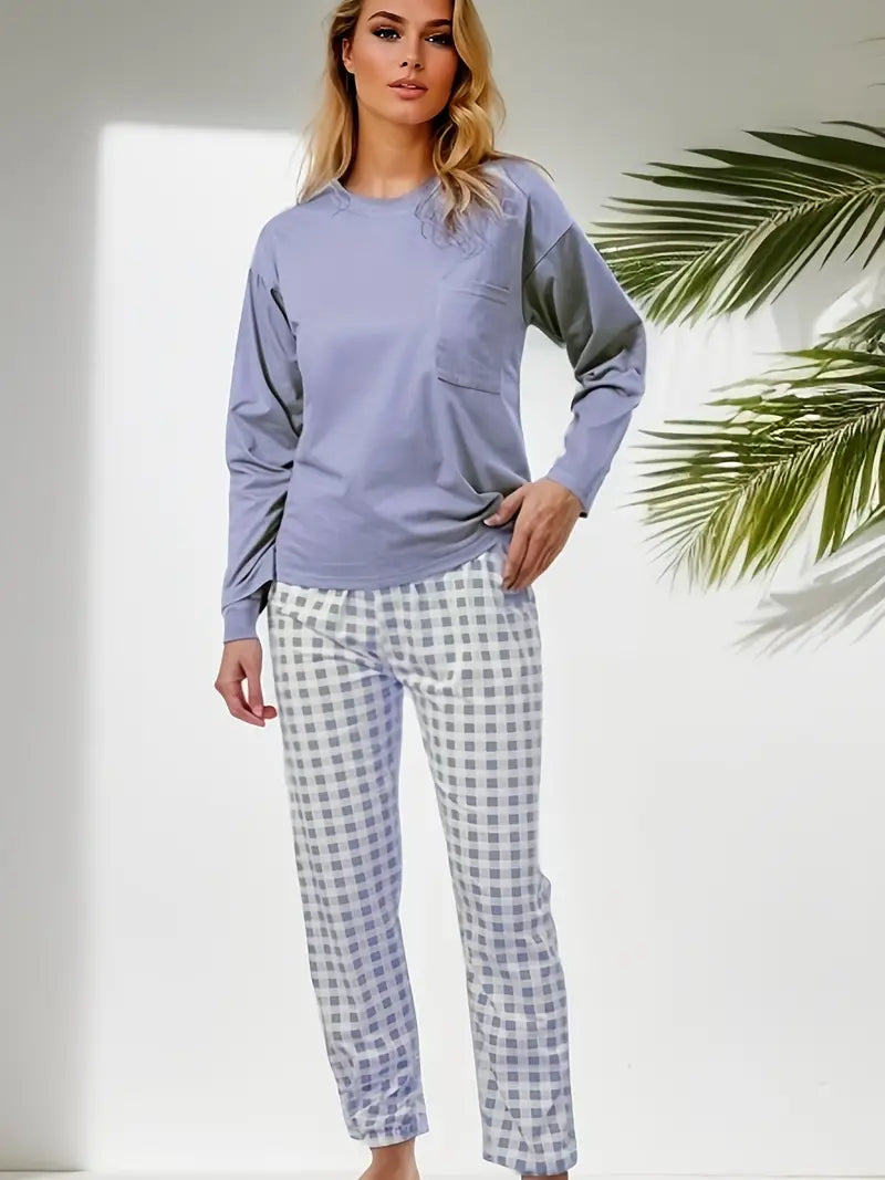 Renate - Bequemes Damen-Pyjama-Set