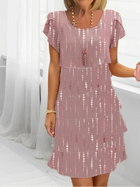 Victoria - Elegantes Komfort-Rüschenkleid