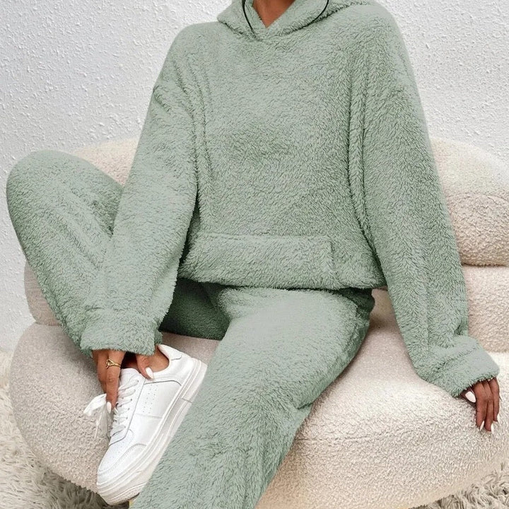 Women's Comfortable Fleece Lounge Set