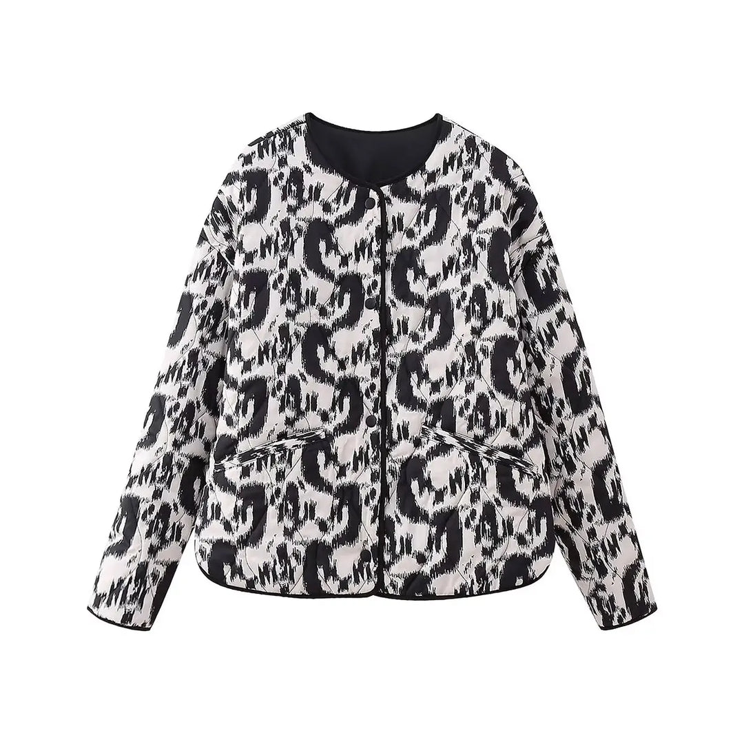 Ingrid - Animal Print Bomberjacken-Serie