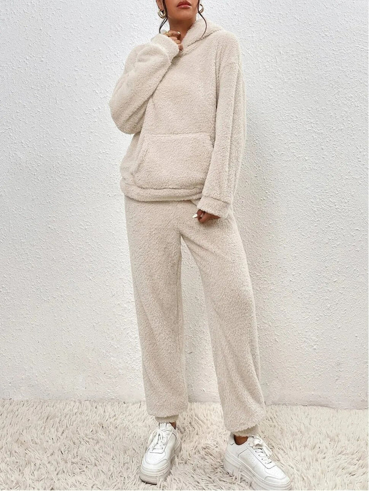 Women's Comfortable Fleece Lounge Set