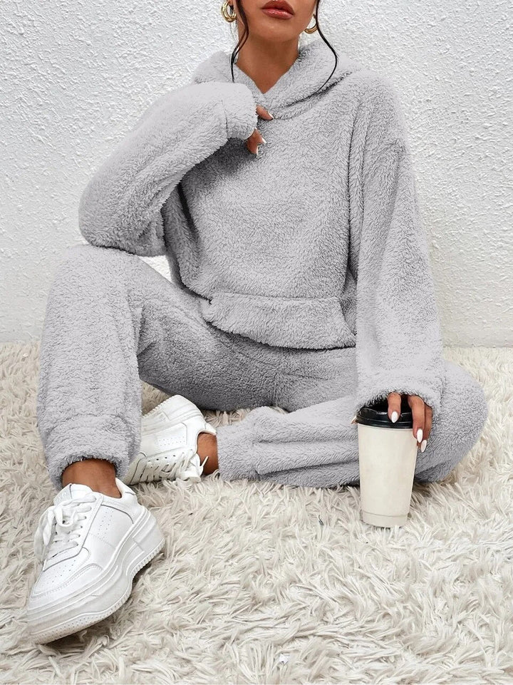 Women's Comfortable Fleece Lounge Set