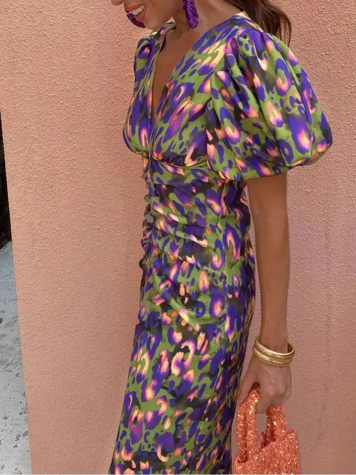 Noor - Halblange Kleid