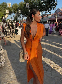 Sterre - Elegante Plisseekleid