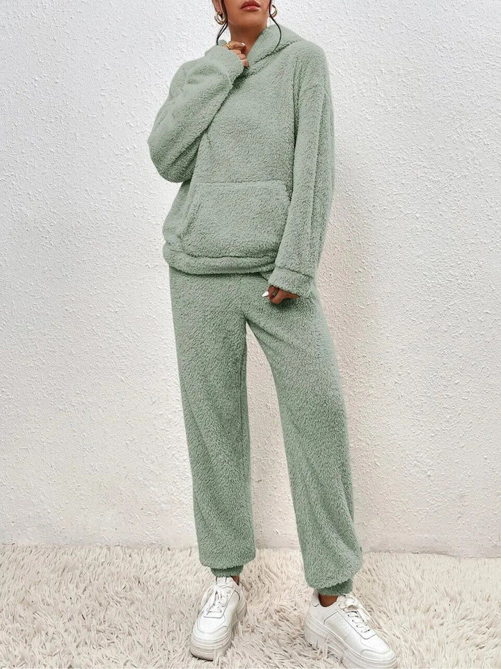 Women's Comfortable Fleece Lounge Set