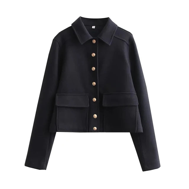 Lynn - Button Jacke