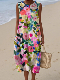 Noa - Alltag Midi Kleid
