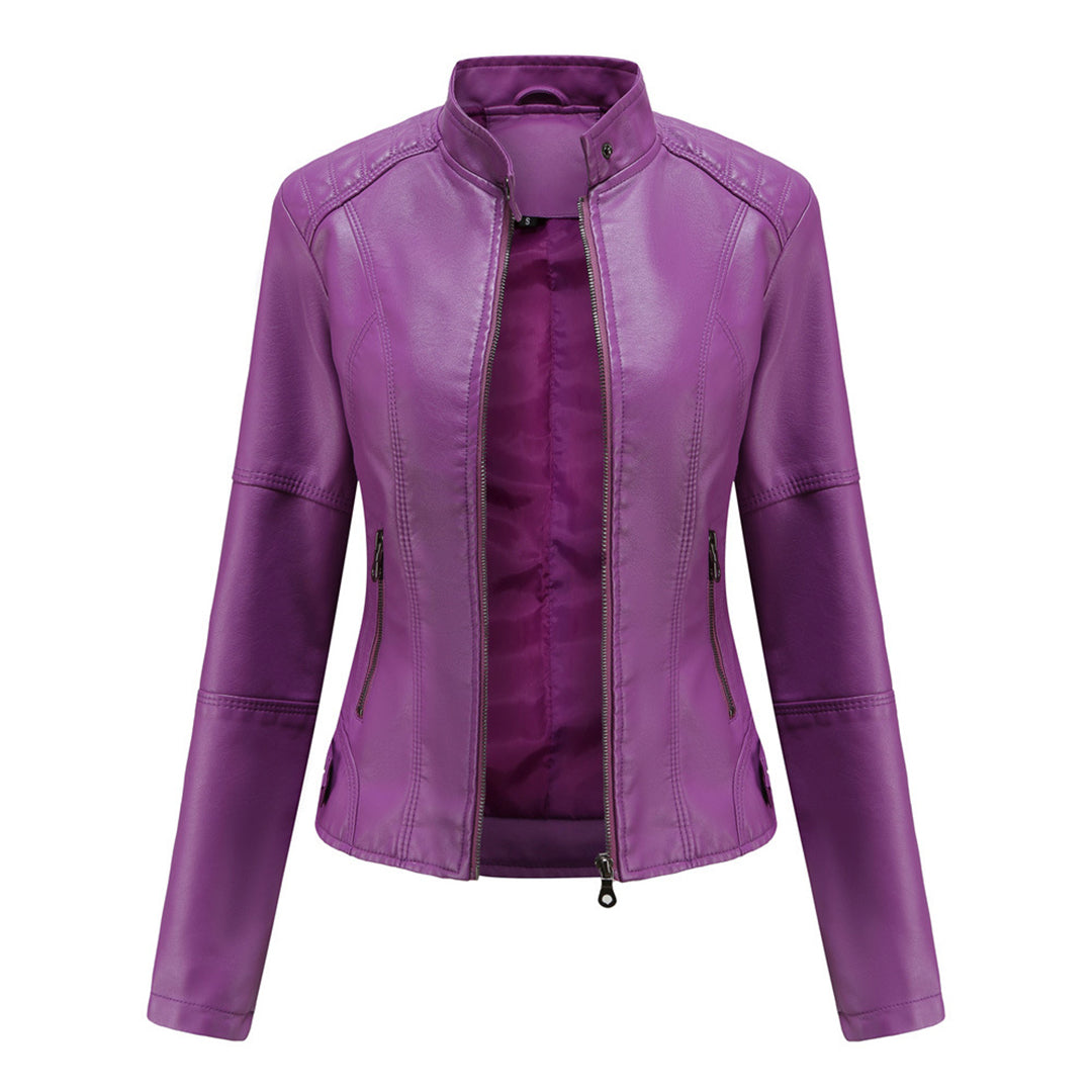 Dannie - Stylische Lederjacke
