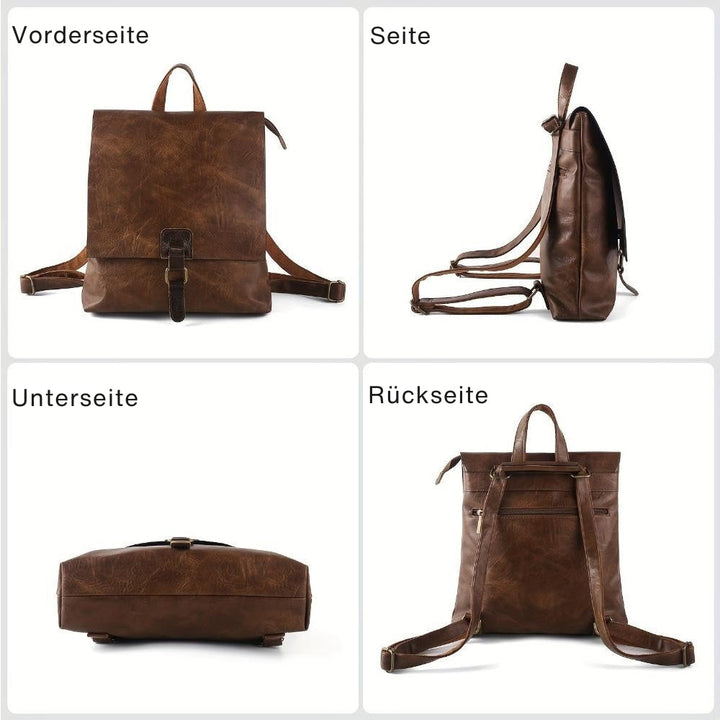 Ermelinde - Retro Multifunktionaler Rucksack