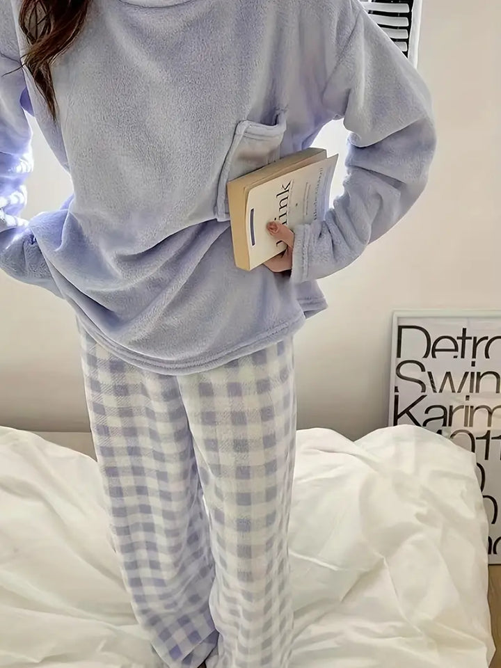 Mathilde - Warmes Pyjama-Set