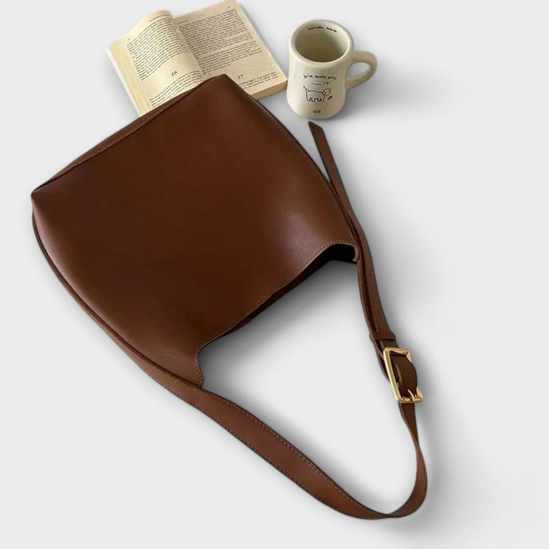 Isidore - Elegante Lederschultertasche