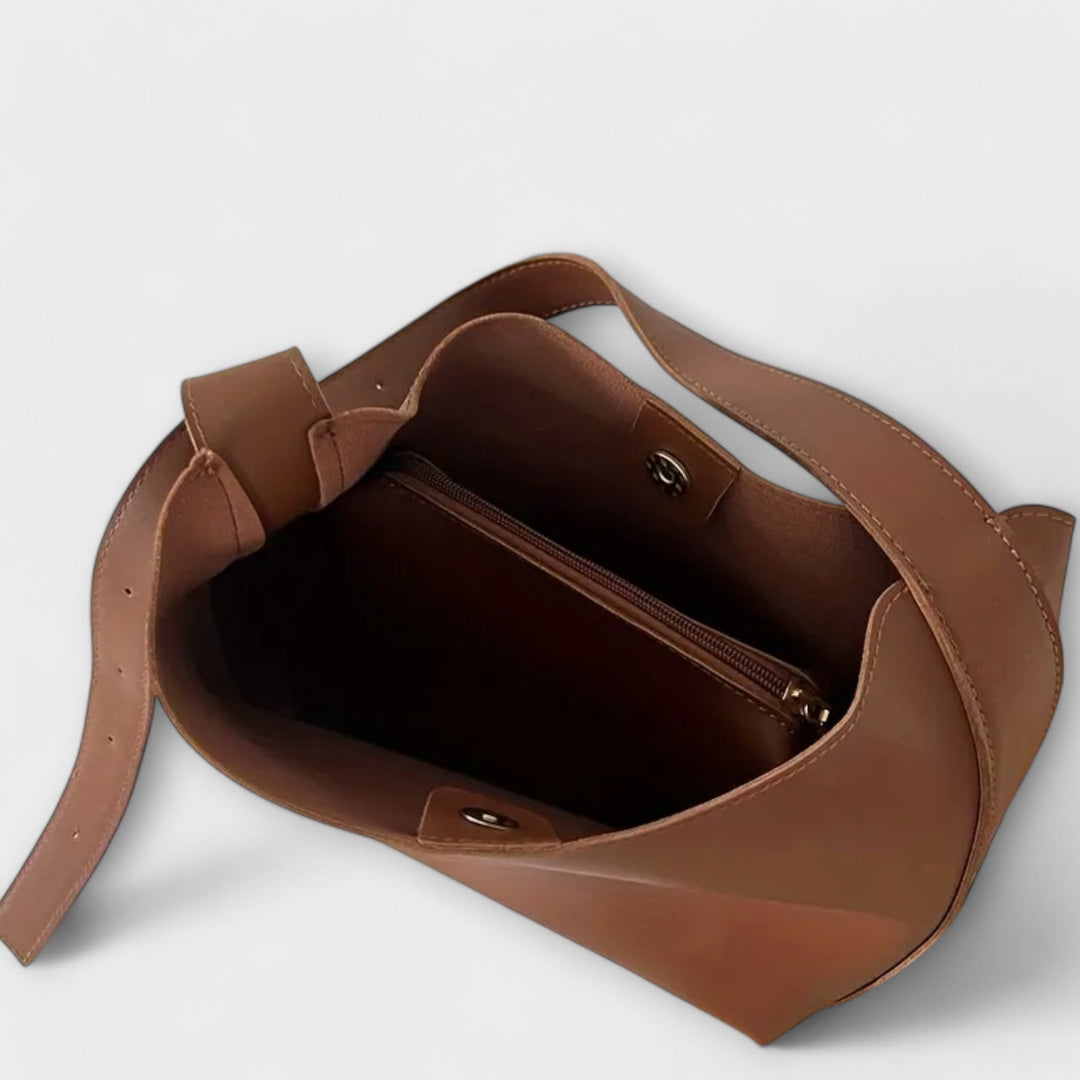 Isidore - Elegante Lederschultertasche