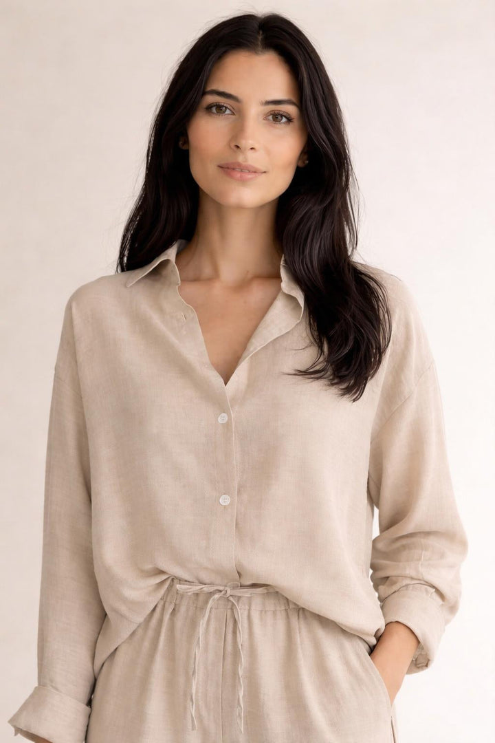 Katja - Damen Leinen-Set