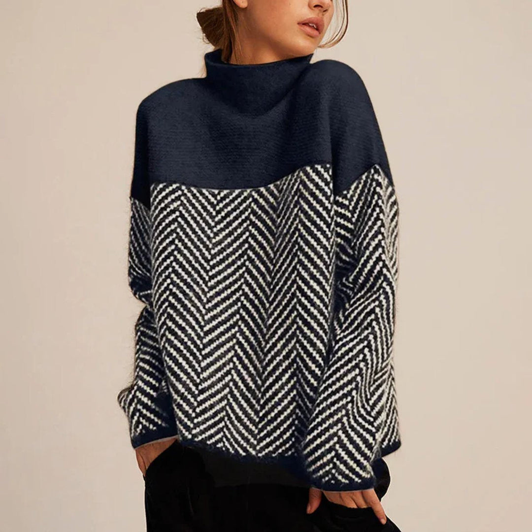 Martha | Bequemer und stilvoller Oversized-Rollkragenpullover
