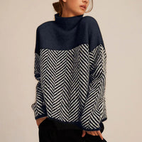 Martha | Bequemer und stilvoller Oversized-Rollkragenpullover
