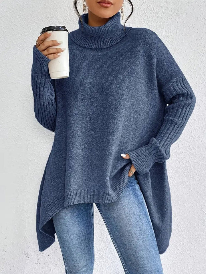 Charley | Moderner und bequemer Oversized-Rollkragenpullover