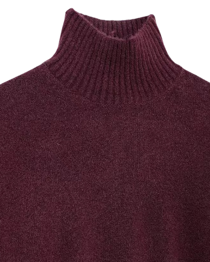 Aleah | Gemütlicher Rollkragen-Strickpullover aus weichem Material