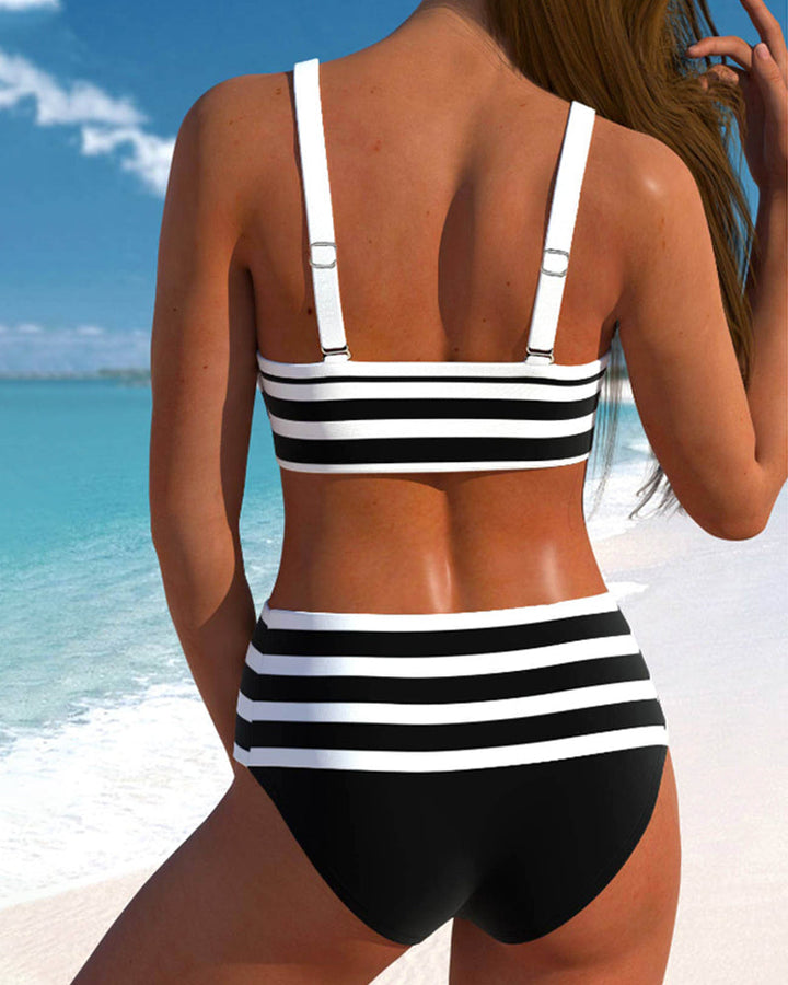 Laluna - Gestreifter Bikini