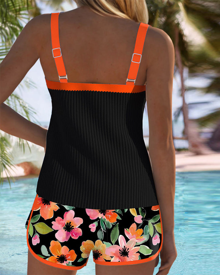 Laluna - Zweiteiliges Elegantes Tankini-Set