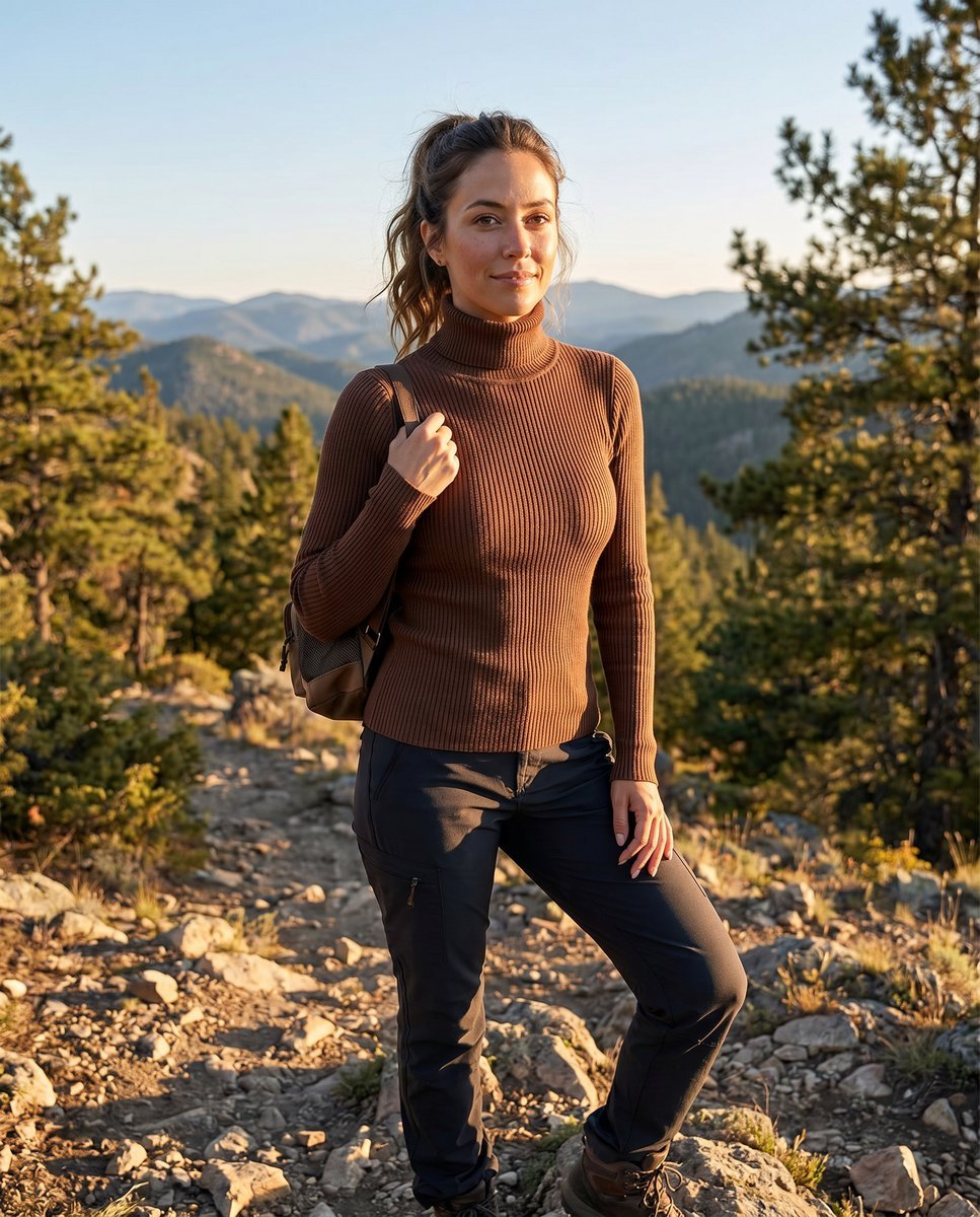 Paloma | Eleganter und vielseitiger gerippter Rollkragenpullover