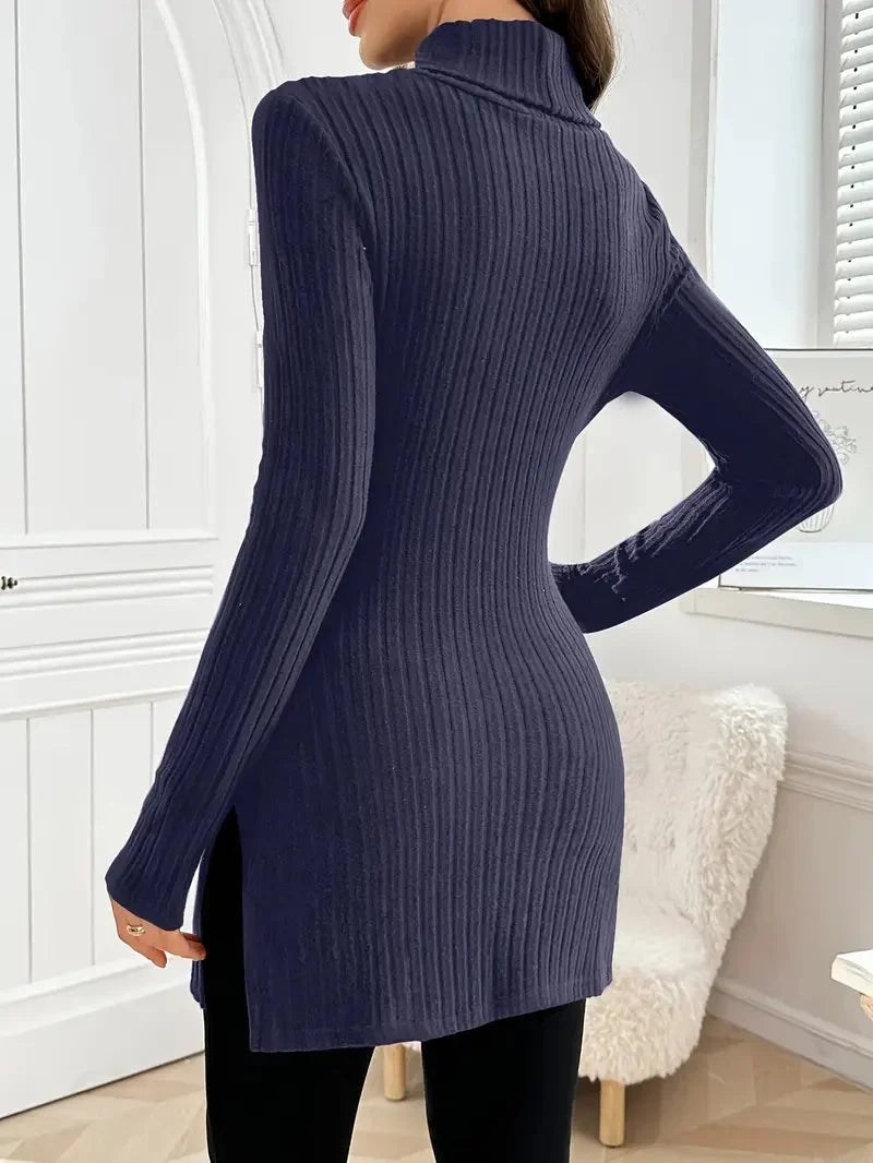Martha | Stilvoller und vielseitiger Slim Fit Rollkragenpullover