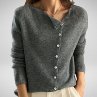 Brunella | Damen Strickjacke mit Knopfdetails