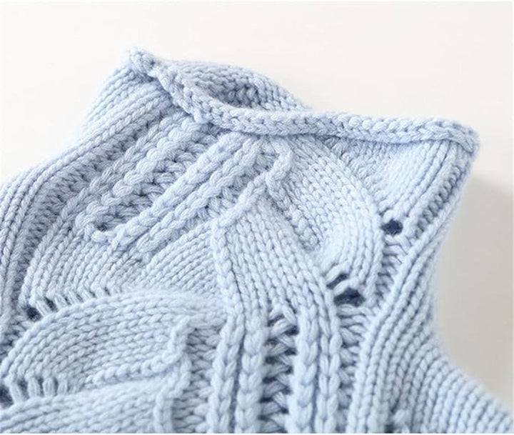 Davina | Eleganter und bequemer Rollkragenpullover im Kabelstrick-Design
