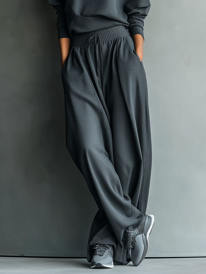 Nadine - Strick Ensemble Weite Hose