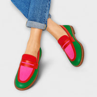 Nyla - Colourblock-Loafer im Casual-Stil
