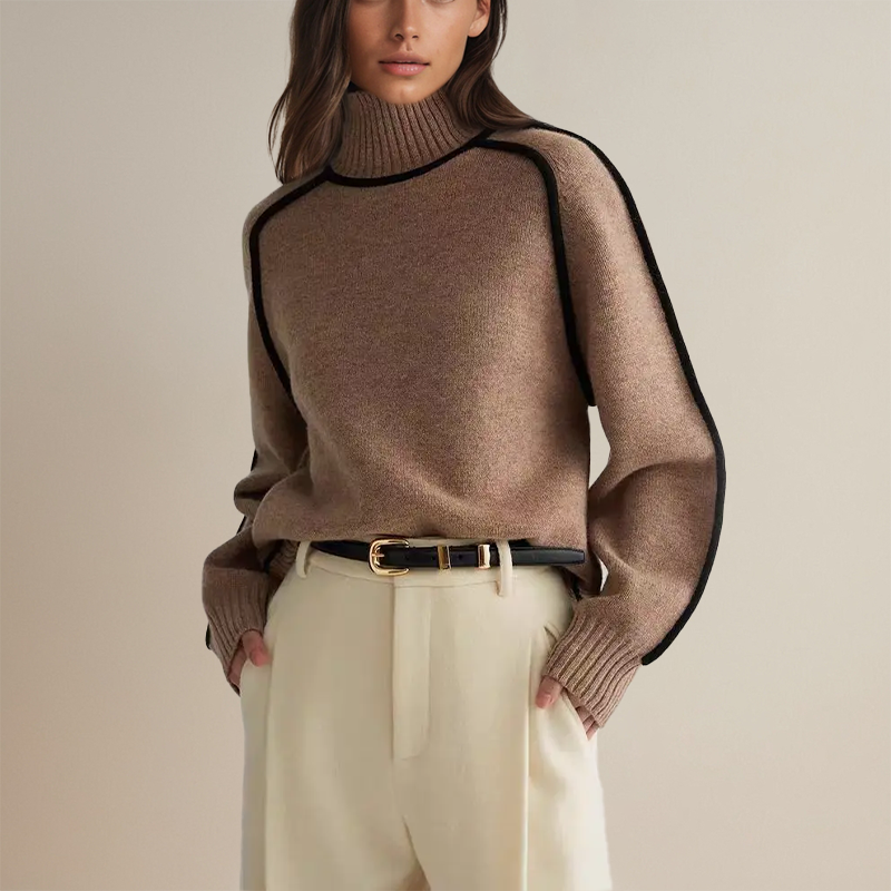 Emilie - Weicher Rollkragenpullover