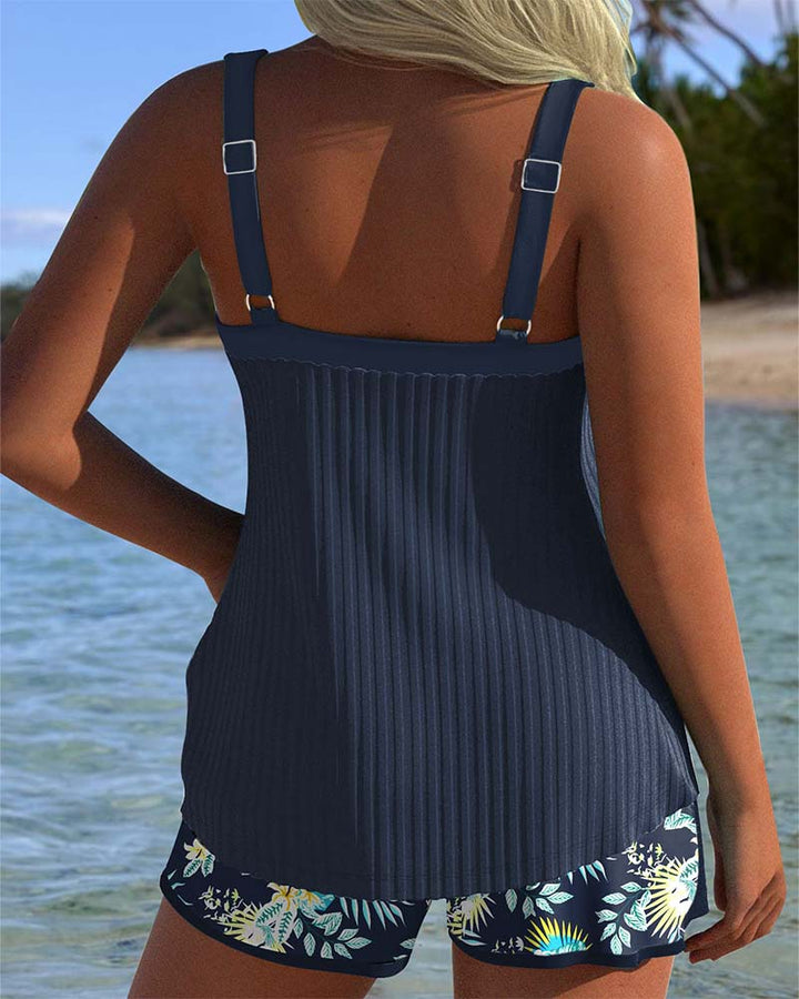 Laluna - Gestreifter Tankini