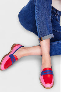 Marigold - Bunte Patchwork-Slipper