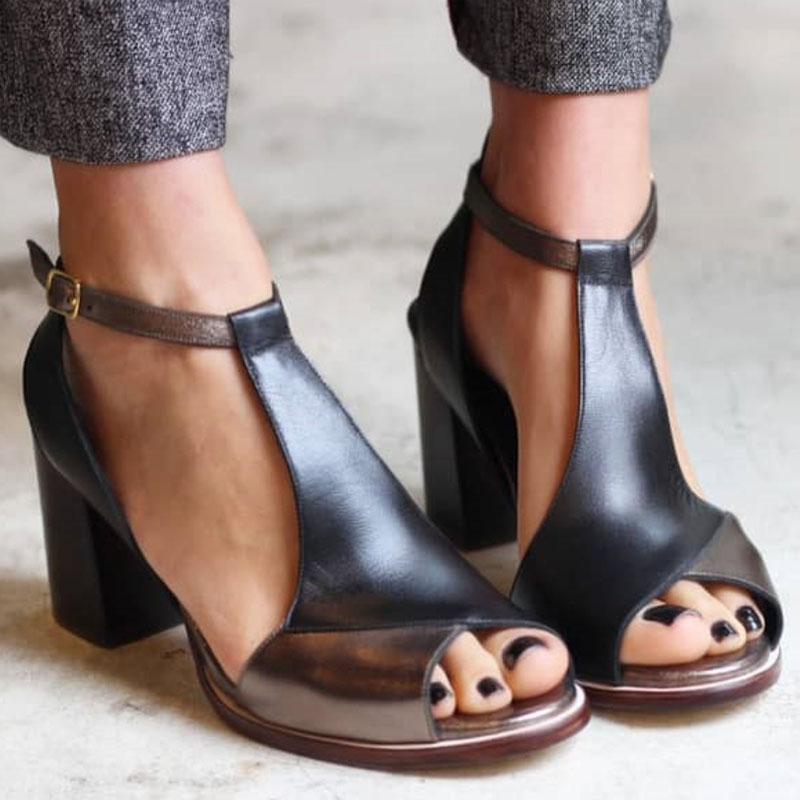 Dagny - Patchwork-Heels