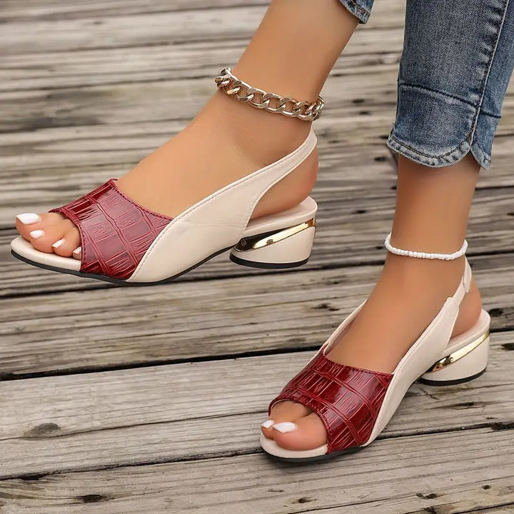 Whitney - Elegante Ledersandalen
