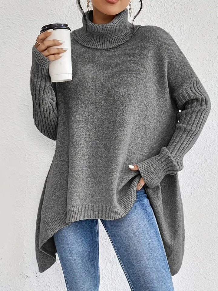 Charley | Moderner und bequemer Oversized-Rollkragenpullover