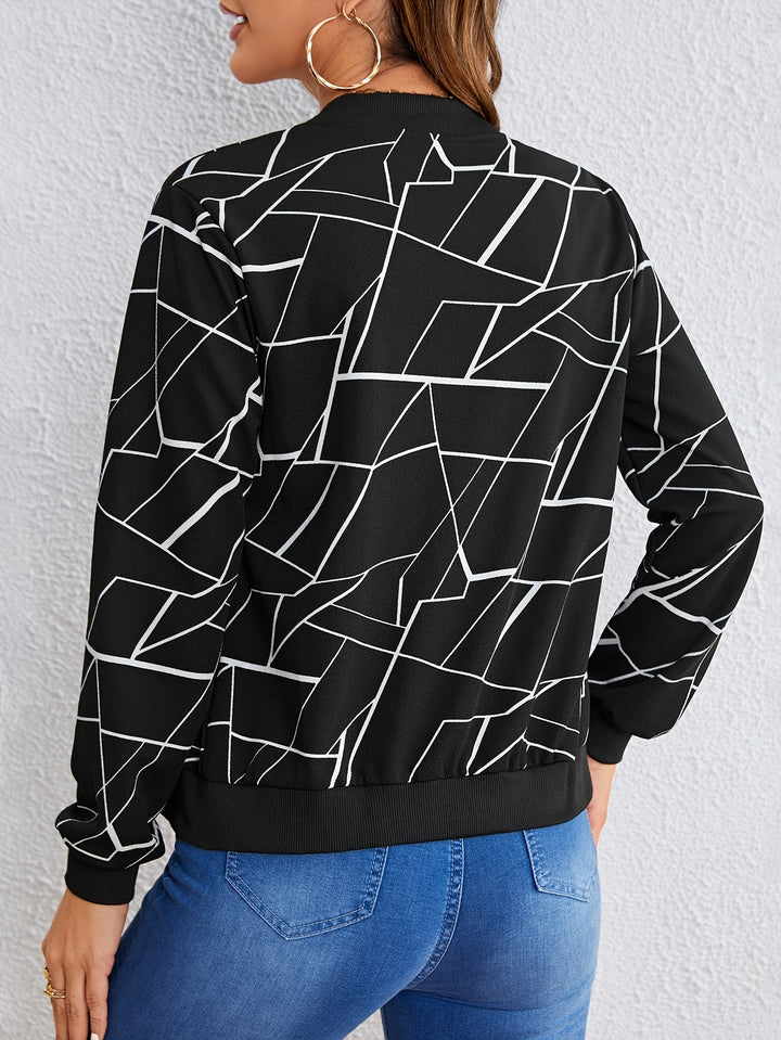 Carly - Geometrische Jacke