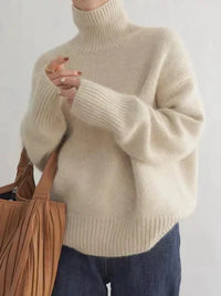 Elspeth | Oversized Damen Rollkragenpullover