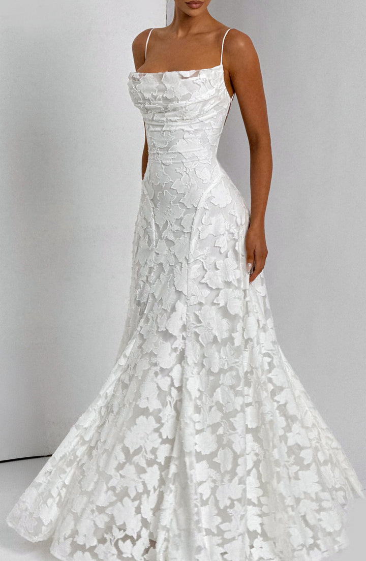 Hebe - Florales Maxikleid