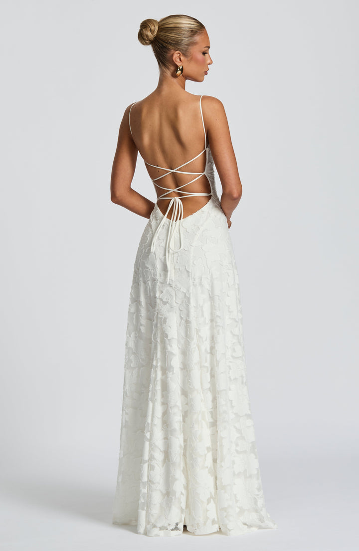 Hebe - Florales Maxikleid