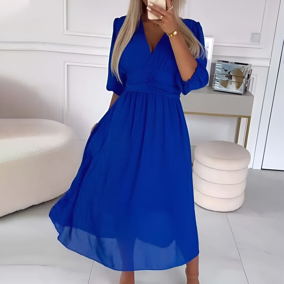 Sterre - Elegante Wikkelkleid