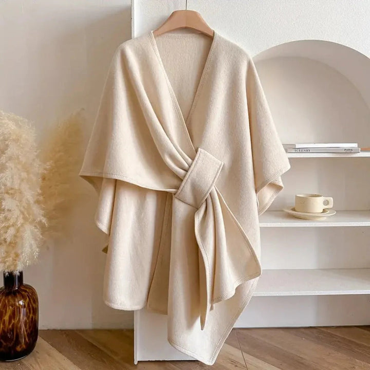 Reinhilde - Langer Poncho Schal