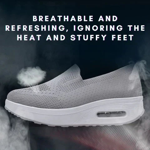 Trixie - Plateau-Sneaker aus Mesh