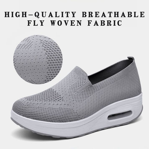 Trixie - Plateau-Sneaker aus Mesh