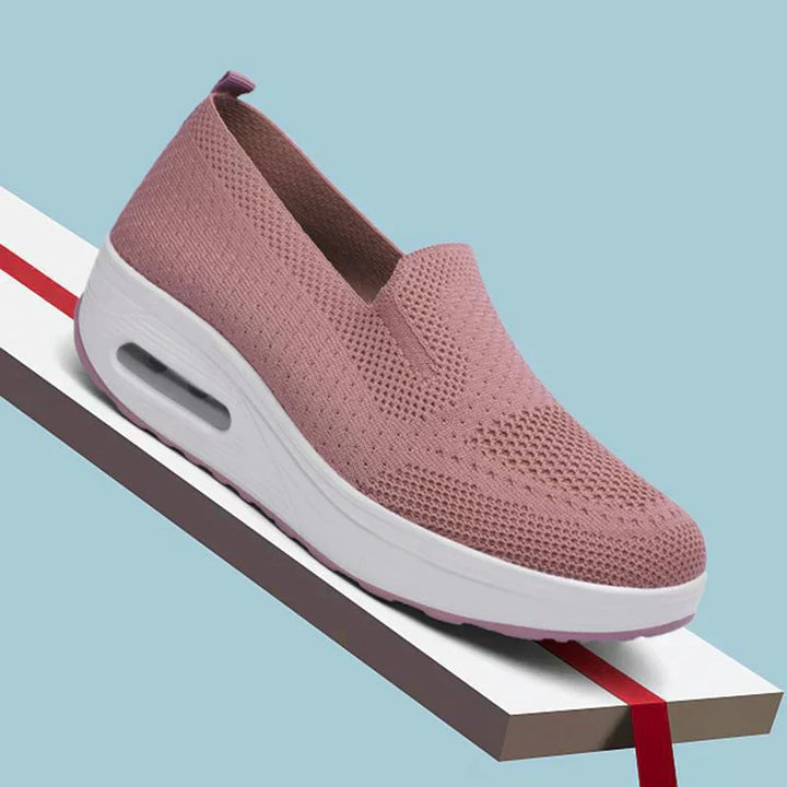Trixie - Plateau-Sneaker aus Mesh